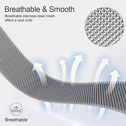 Techsuit W009 Strap for Samsung Galaxy Watch / Huawei Watch Series, 20mm, Black