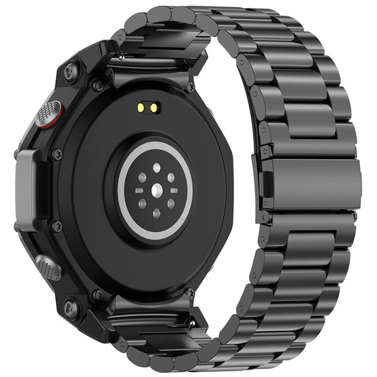 Bracelet Techsuit W010 pour Amazfit T-Rex 3, Noir
