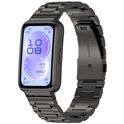 Bracelet Techsuit W010 pour Huawei Band 11 / 11 Pro, Noir