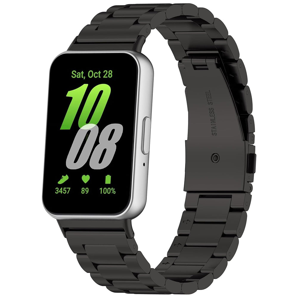 Bracelet Techsuit W010 pour Samsung Galaxy Fit3 R39M, Noir