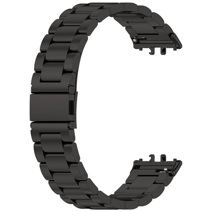 Bracelet Techsuit W010 pour Samsung Galaxy Fit3 R39M, Noir