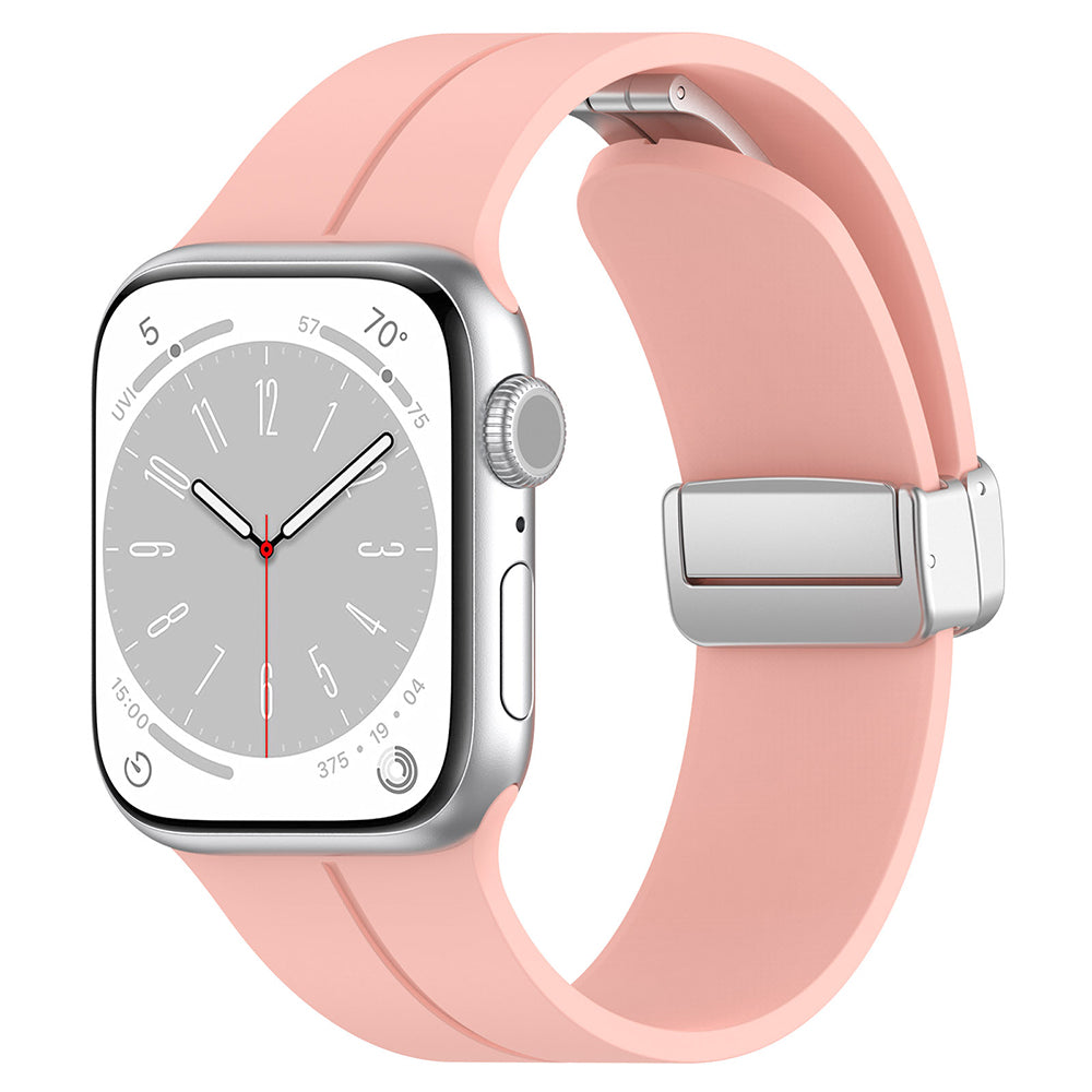 Bracelet Techsuit W011 pour Apple Watch 49mm / 46mm / 45mm / 44mm / 42mm Series, Rose