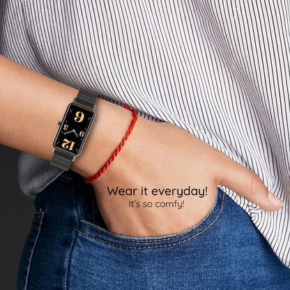 Bracelet Techsuit W012 pour Garmin Watch Fenix Series, 26mm, Noir