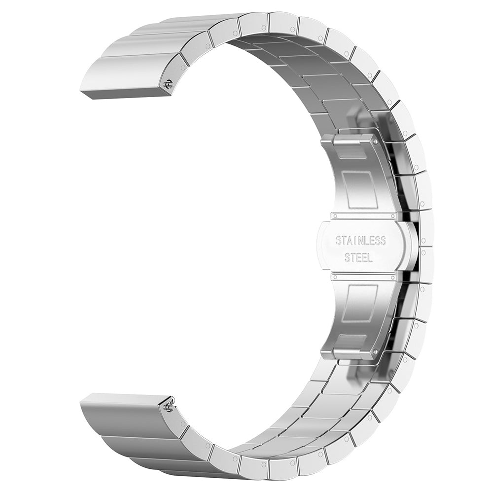 Bracelet Techsuit W012 pour Huawei Watch / Xiaomi Watch Series, 22mm, Argenté