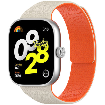 Bracelet Techsuit W016 pour Xiaomi Smart Band / Watch Series, Beige Orange