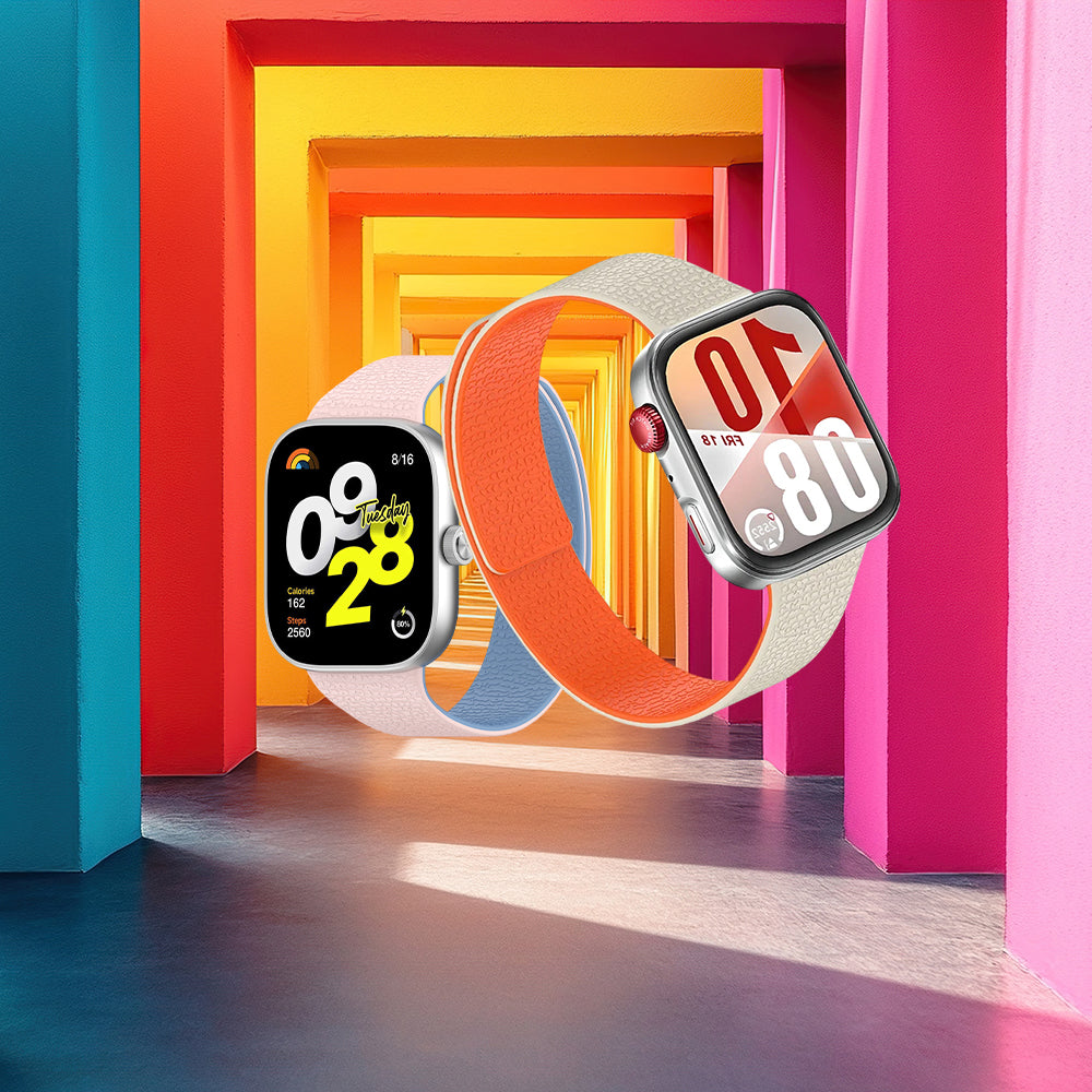 Bracelet Techsuit W016 pour Xiaomi Smart Band / Watch Series, Bleu Marine