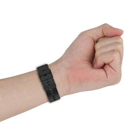 Bracelet Techsuit W026 pour Samsung Galaxy Watch / Huawei Watch Series, 20mm, Bleu Foncé