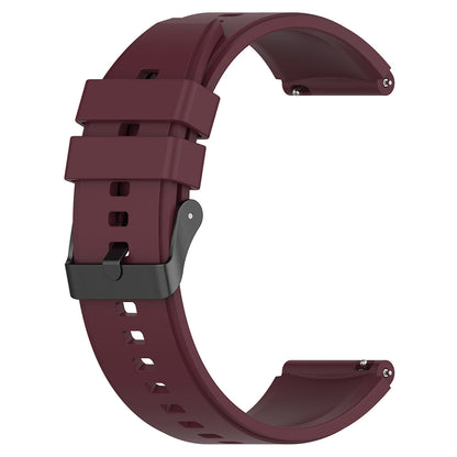 Bracelet Techsuit W026 pour Samsung Galaxy Watch / Huawei Watch Series, 20mm, Bordeaux