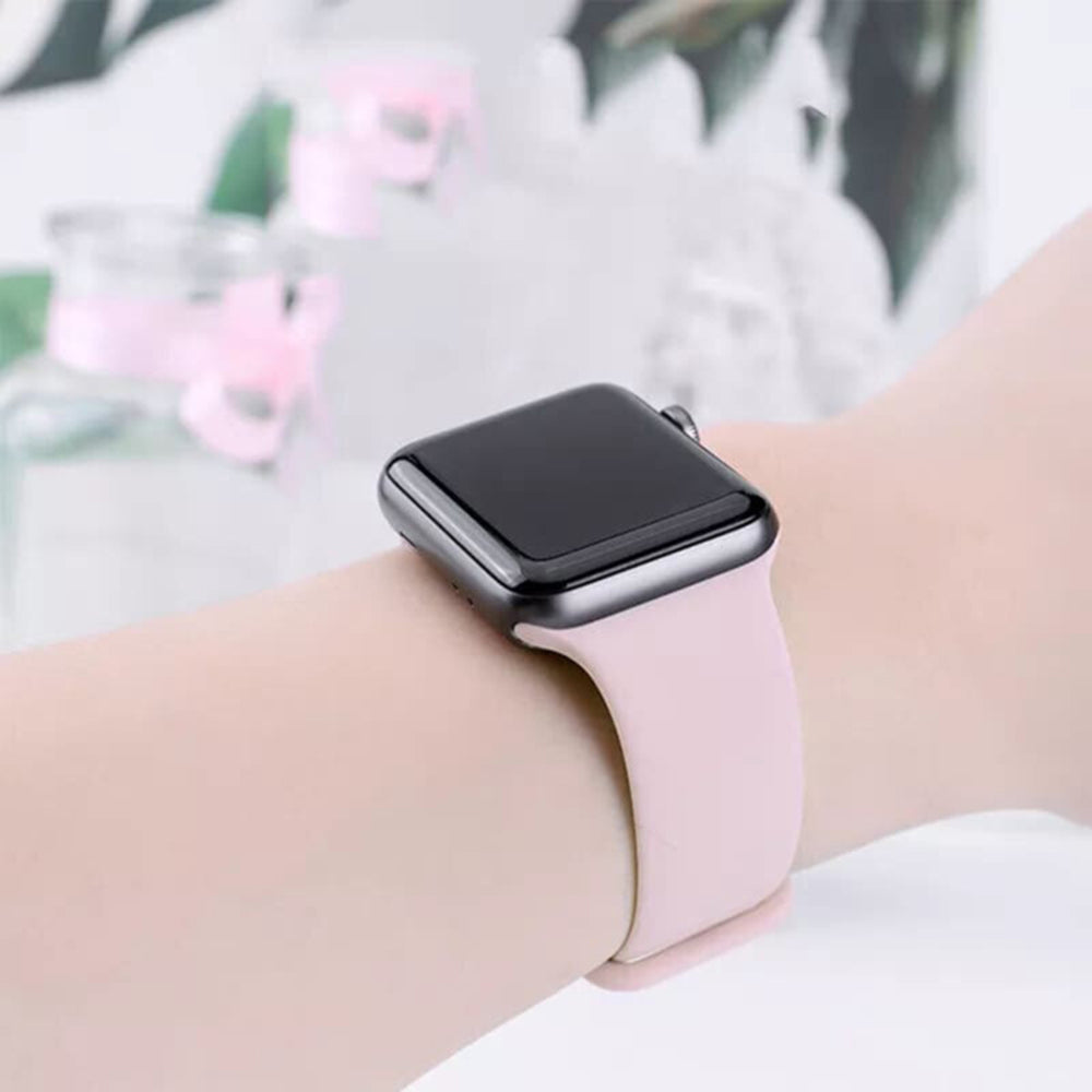 Bracelet Techsuit W031 pour Apple Watch 42mm / 41mm / 40mm / 38mm Series, Violet Foncé