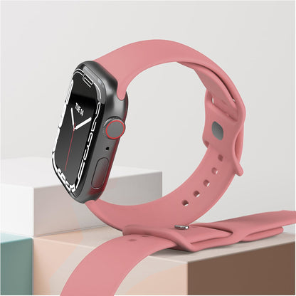 Techsuit W031 Strap for Apple Watch 42mm / 41mm / 40mm / 38mm Series, Pink