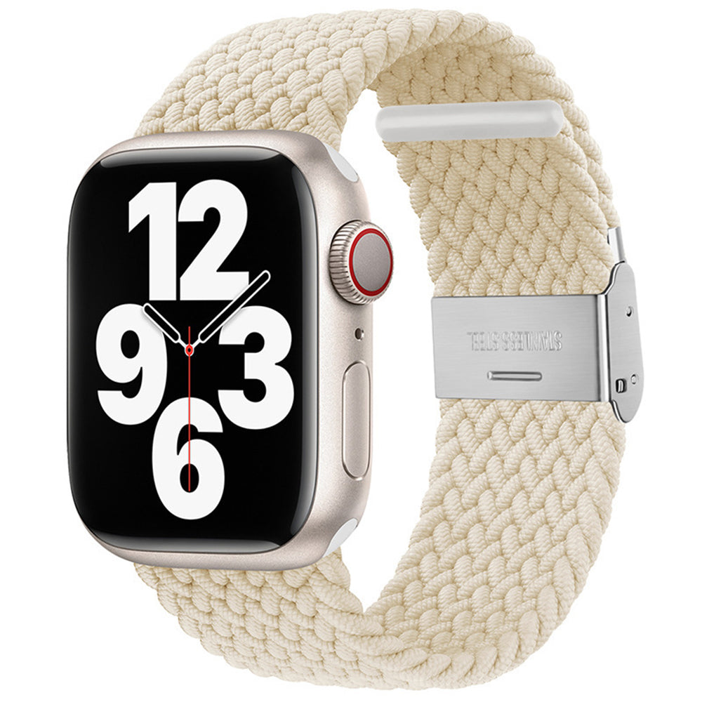 Bracelet Techsuit W032 pour Apple Watch 49mm / 46mm / 45mm / 44mm / 42mm Series, Beige