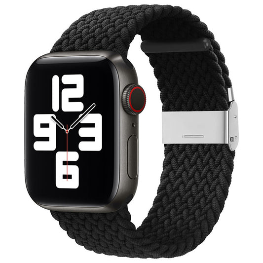 Bracelet Techsuit W032 pour Apple Watch 49mm / 46mm / 45mm / 44mm / 42mm Series, Noir