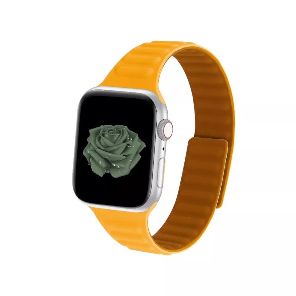 Bracelet Techsuit W035 pour Apple Watch 42mm / 41mm / 40mm / 38mm Series, Orange