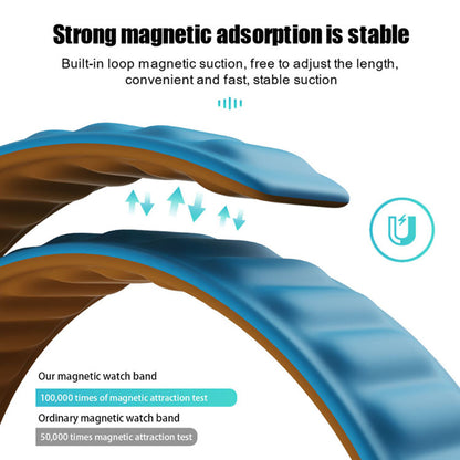 Bracelet Techsuit W035 pour Apple Watch 49mm / 46mm / 45mm / 44mm / 42mm Series, Turquoise