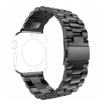 Bracelet Techsuit W036 pour Apple Watch 49mm / 46mm / 45mm / 44mm / 42mm Series, Noir