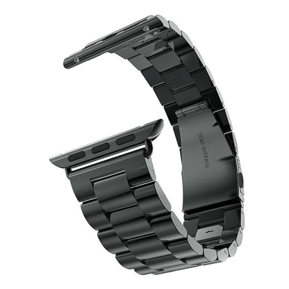Bracelet Techsuit W036 pour Apple Watch 49mm / 46mm / 45mm / 44mm / 42mm Series, Noir