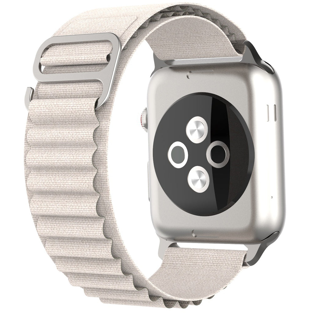 Bracelet Techsuit W037 pour Apple Watch 42mm / 41mm / 40mm / 38mm Series, Blanc