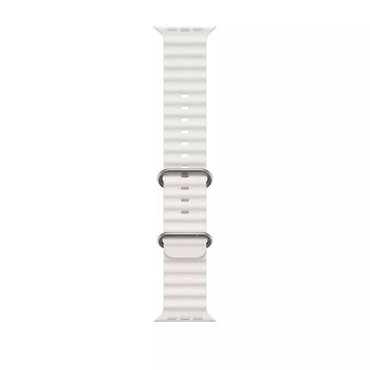 Bracelet Techsuit W038 pour Apple Watch 42mm / 41mm / 40mm / 38mm Series, Blanc