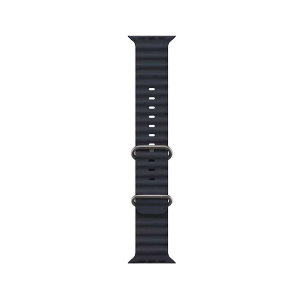 Bracelet Techsuit W038 pour Apple Watch 49mm / 46mm / 45mm / 44mm / 42mm Series, Bleu marine