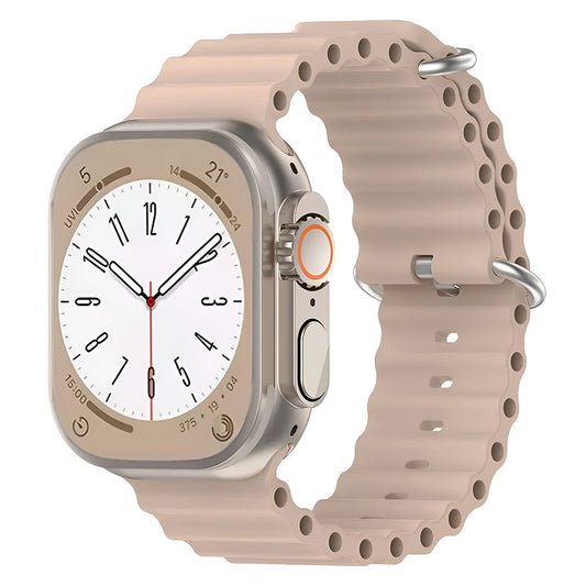 Bracelet Techsuit W038 pour Apple Watch 49mm / 46mm / 45mm / 44mm / 42mm Series, Marron
