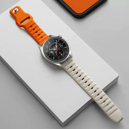 Bracelet Techsuit W050 pour Huawei Watch / Xiaomi Watch Series, 22mm, Orange