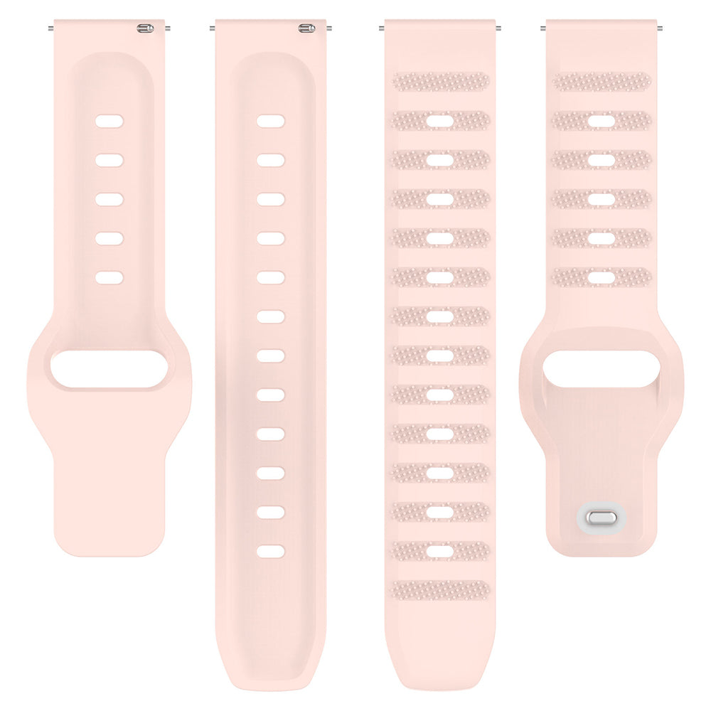 Bracelet Techsuit W050 pour Huawei Watch / Xiaomi Watch Series, 22mm, Rose.