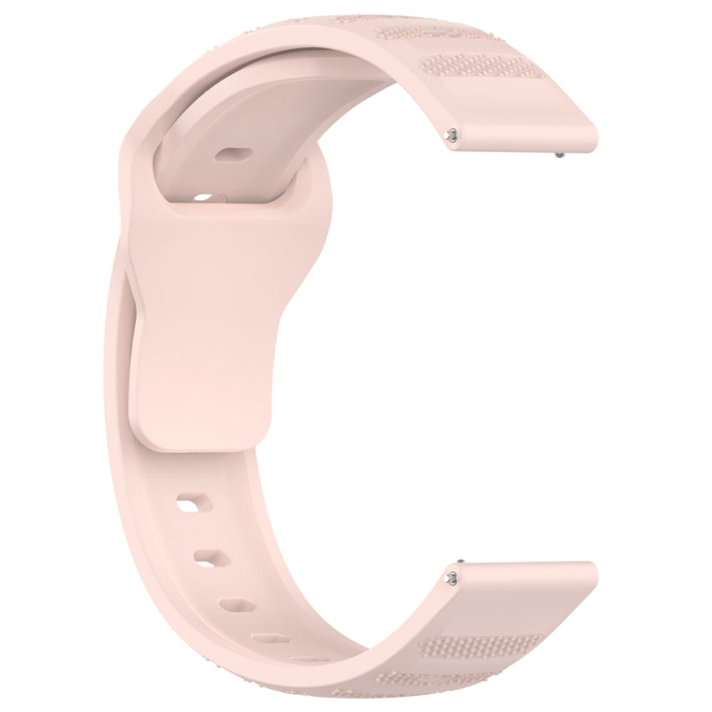 Bracelet Techsuit W050 pour Huawei Watch / Xiaomi Watch Series, 22mm, Rose.