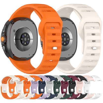 Bracelet Techsuit W050 pour Samsung Galaxy Watch 8 Classic / Watch8 44mm / Watch 8 40mm, Orange