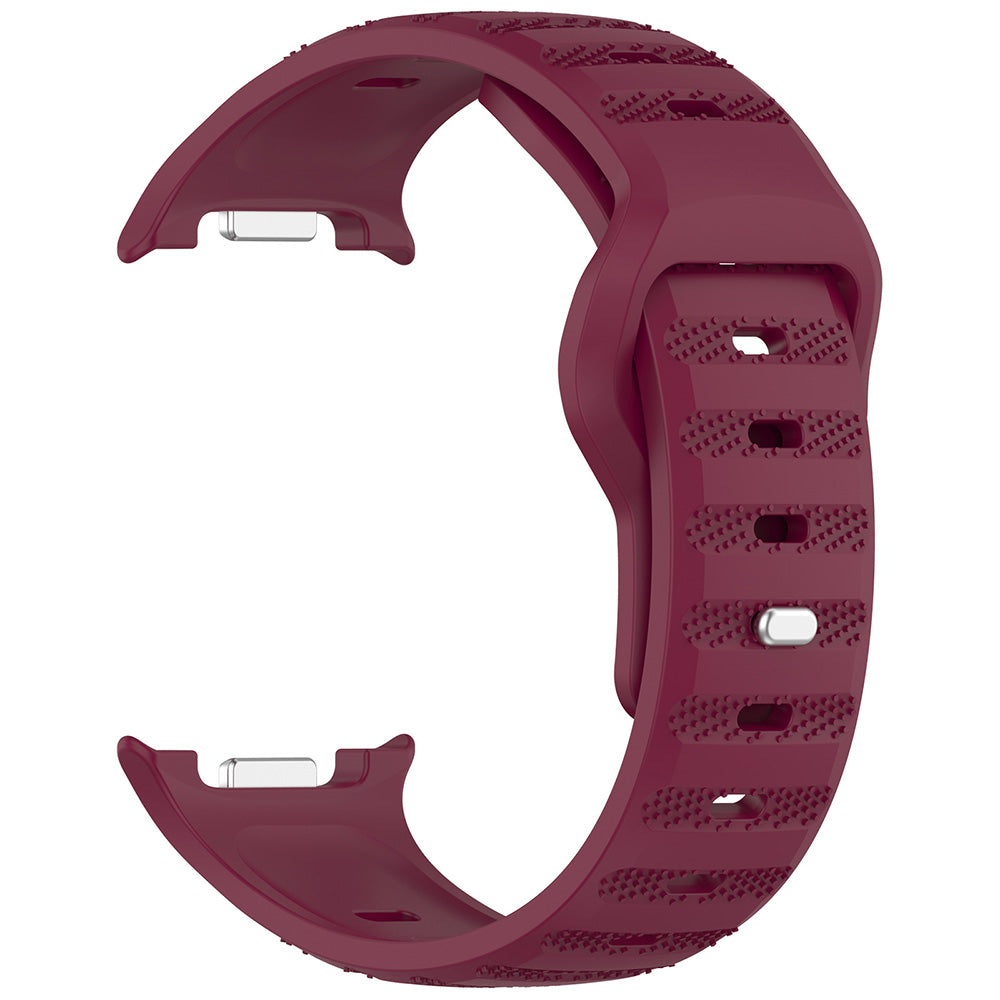 Bracelet Techsuit W050 pour Samsung Galaxy Watch 8 Classic / Watch8 44mm / Watch 8 40mm, Bordeaux