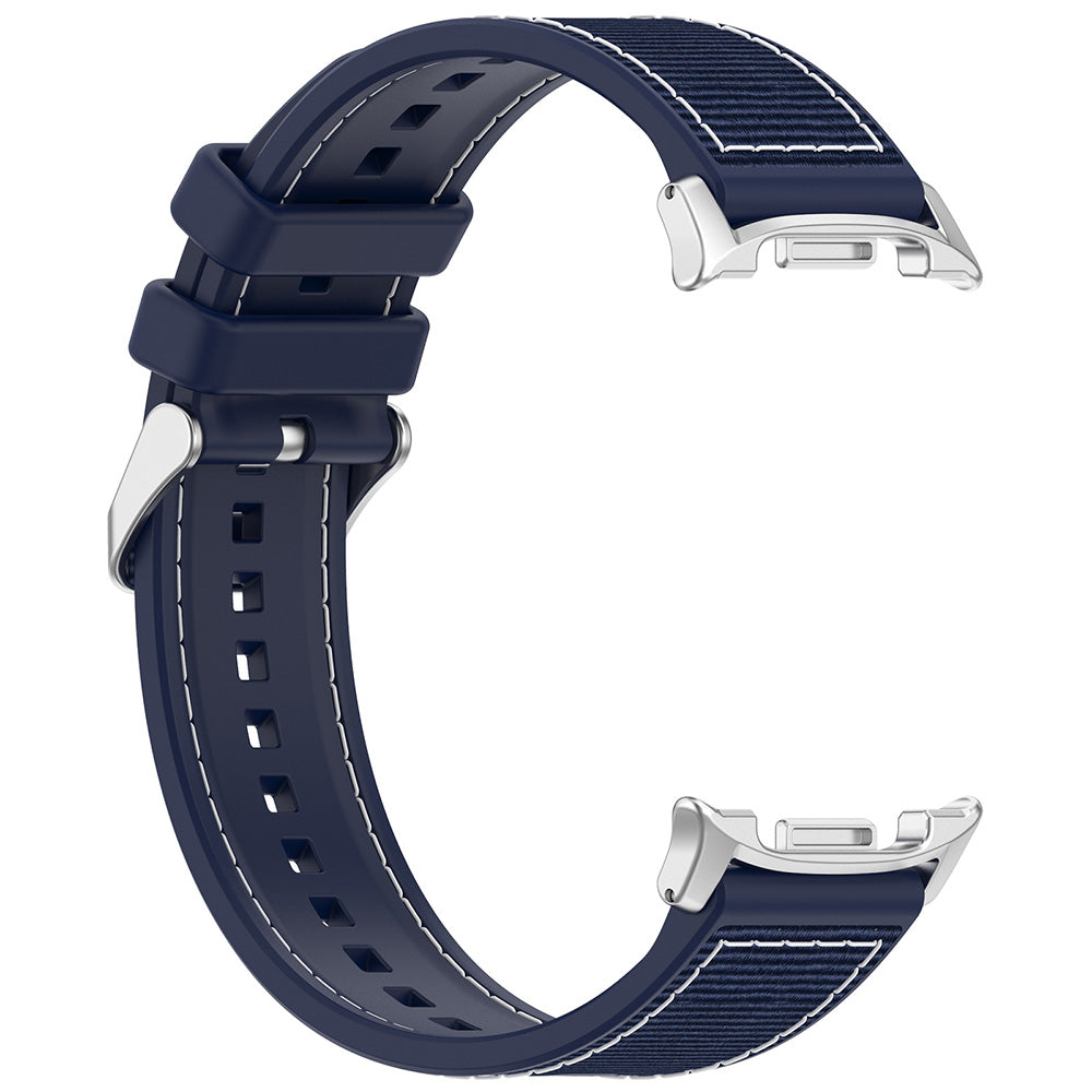 Techsuit W051 Strap for Samsung Galaxy Watch 8 Classic / Watch8 44mm / Watch 8 40mm, Dark Blue