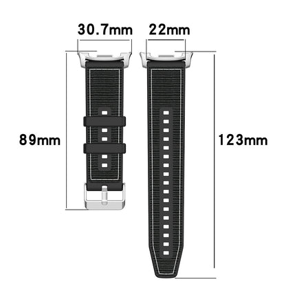 Bracelet Techsuit W051 pour Samsung Galaxy Watch 8 Classic / Watch8 44mm / Watch 8 40mm, Gris