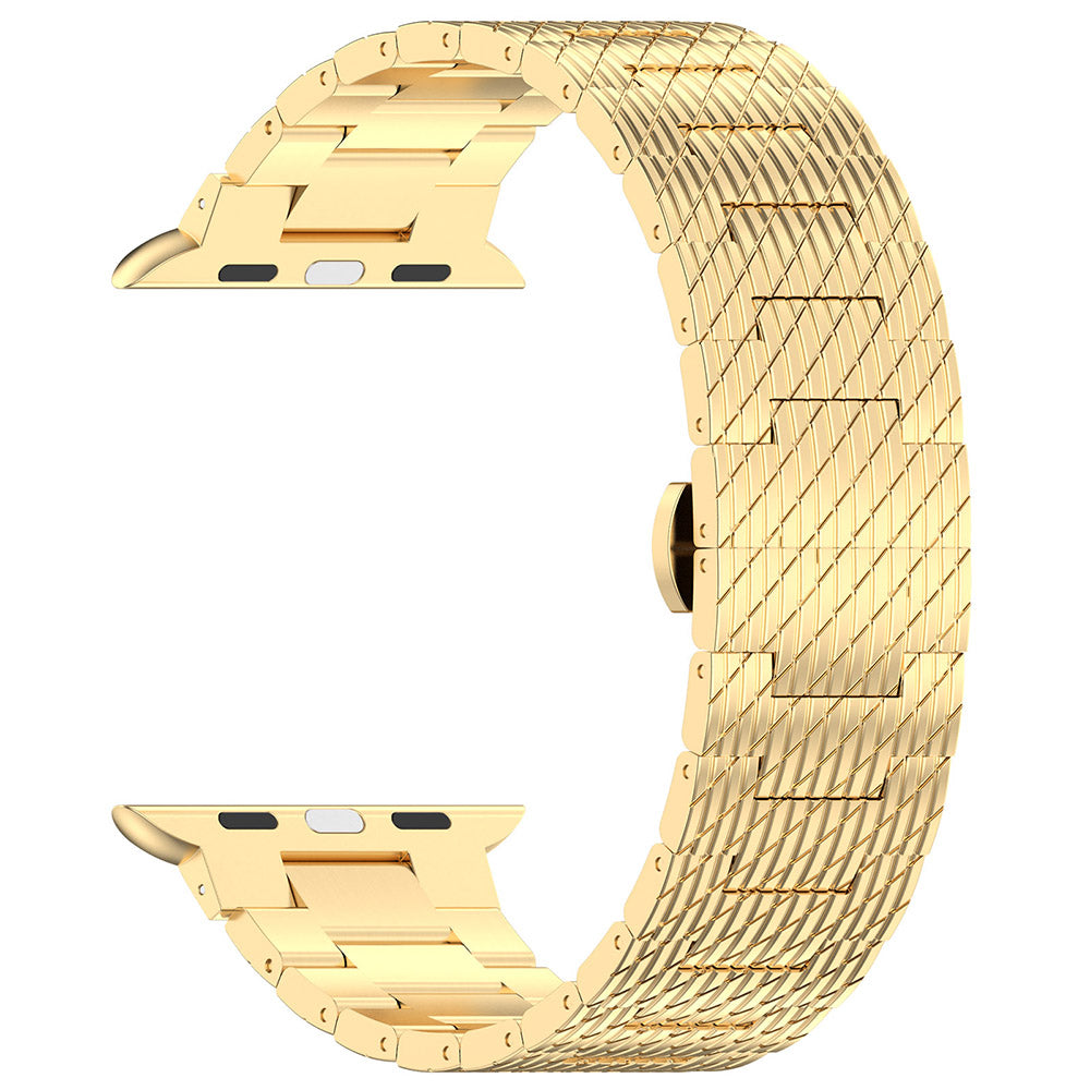Bracelet Techsuit W052 pour Apple Watch 42mm / 41mm / 40mm / 38mm Series, Doré
