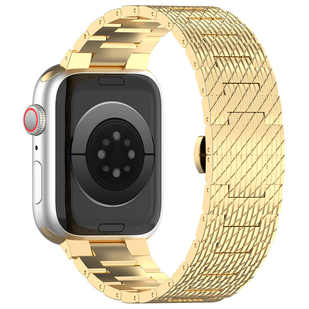 Bracelet Techsuit W052 pour Apple Watch 42mm / 41mm / 40mm / 38mm Series, Doré