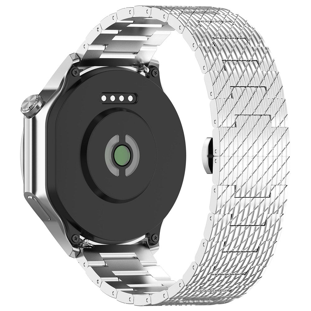 Bracelet Techsuit W052 pour Huawei Watch / Xiaomi Watch Series, 22mm, Argenté