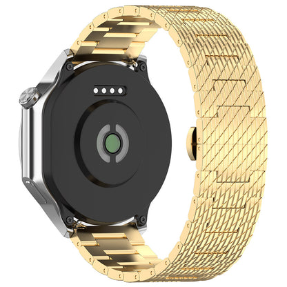 Bracelet Techsuit W052 pour Huawei Watch / Xiaomi Watch Series, 22mm, Doré