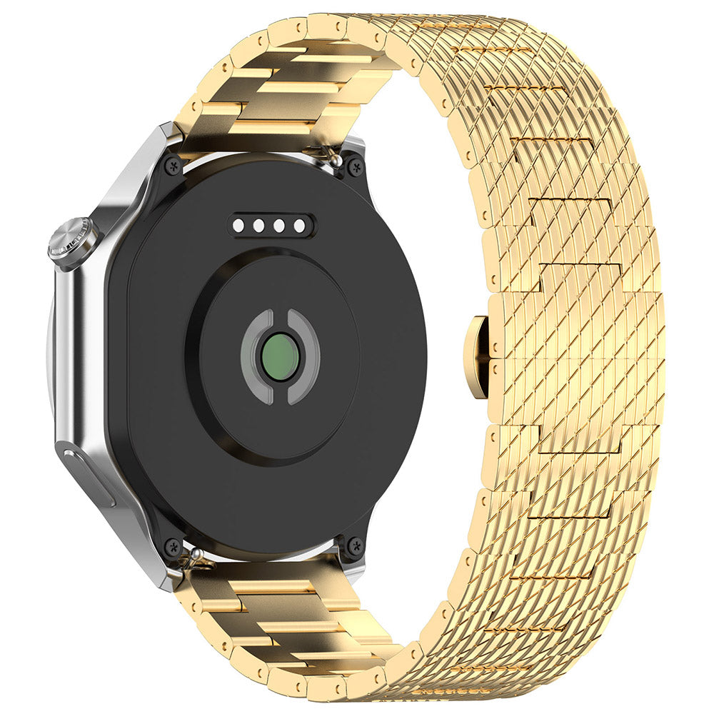 Bracelet Techsuit W052 pour Samsung Galaxy Watch / Huawei Watch Series, 20mm, Doré