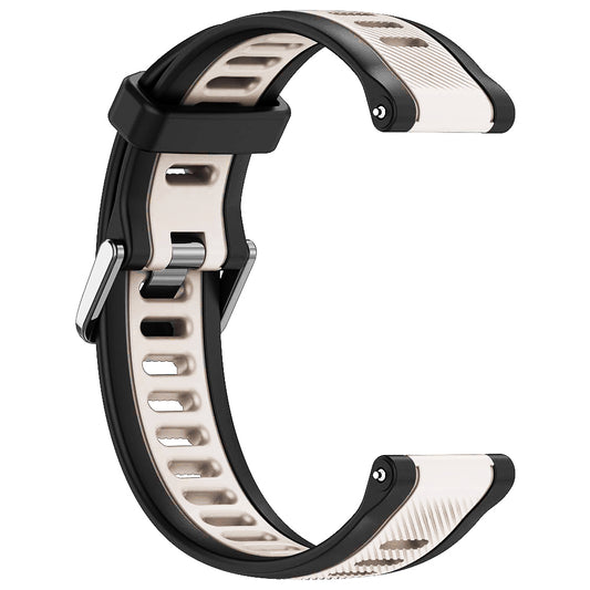 Bracelet Techsuit W053 pour Huawei Watch / Garmin Watch Series, 18mm, Beige