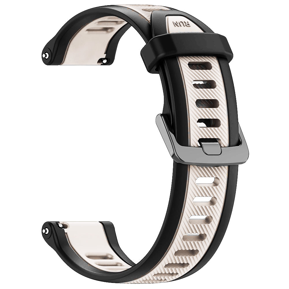 Bracelet Techsuit W053 pour Huawei Watch / Garmin Watch Series, 18mm, Beige