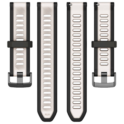 Bracelet Techsuit W053 pour Huawei Watch / Garmin Watch Series, 18mm, Beige