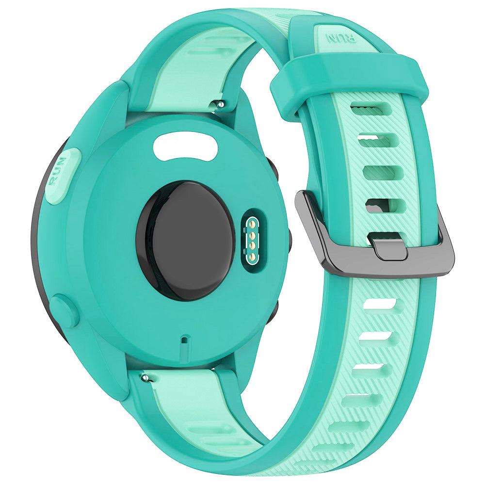 Bracelet Techsuit W053 pour Huawei Watch / Garmin Watch Series, 18mm, Turquoise