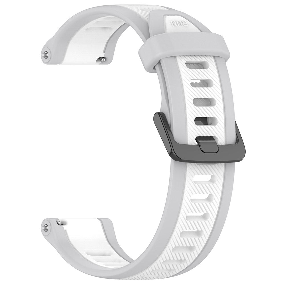 Bracelet Techsuit W053 pour Samsung Galaxy Watch / Huawei Watch Series, 20mm, Blanc
