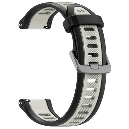 Bracelet Techsuit W053 pour Samsung Galaxy Watch / Huawei Watch Series, 20mm, Gris