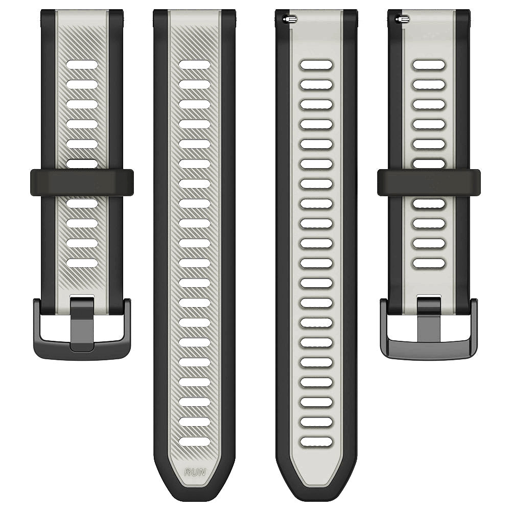 Bracelet Techsuit W053 pour Samsung Galaxy Watch / Huawei Watch Series, 20mm, Gris