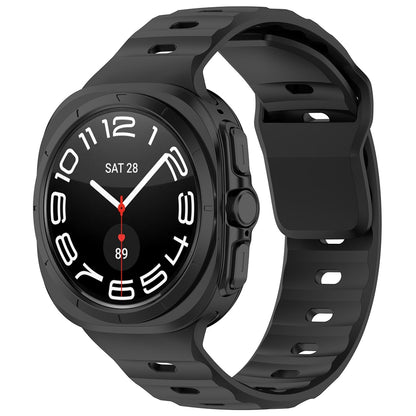 Bracelet Techsuit W055 pour Samsung Galaxy Watch Ultra, Noir