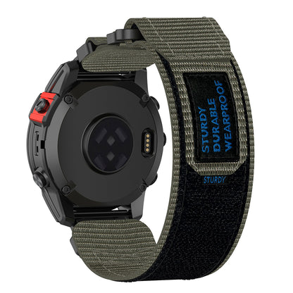 Bracelet Techsuit W057 pour Garmin Watch Fenix Series, 26mm, Vert