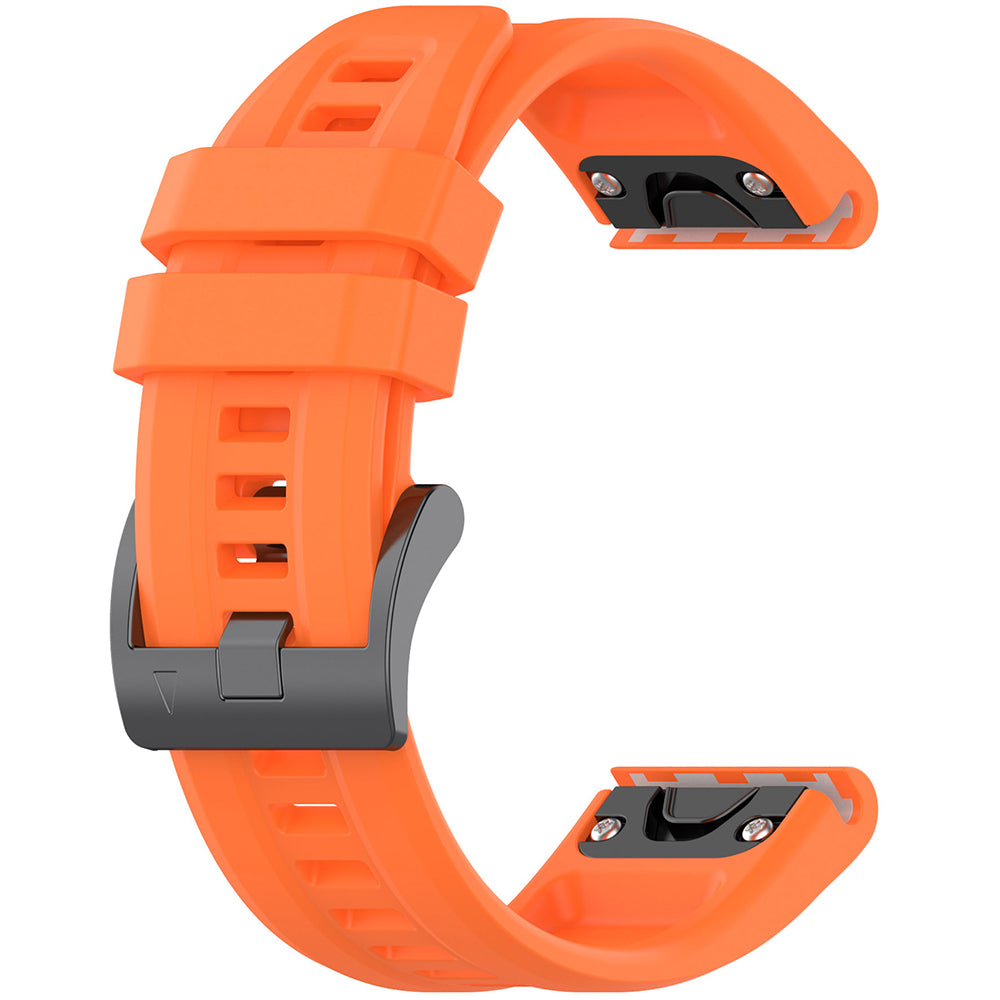 Techsuit W060 Strap for Garmin Watch Fenix / Forerunner Series, 22mm, Orange