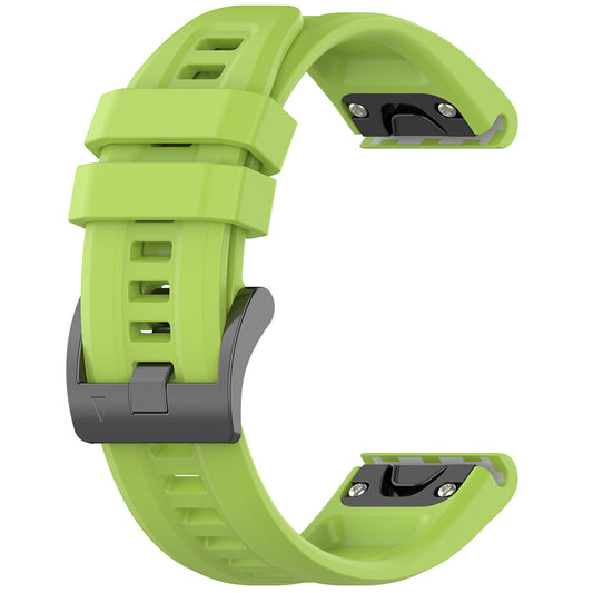 Bracelet Techsuit W060 pour Garmin Watch Fenix / Forerunner Series, 22mm, Vert Clair