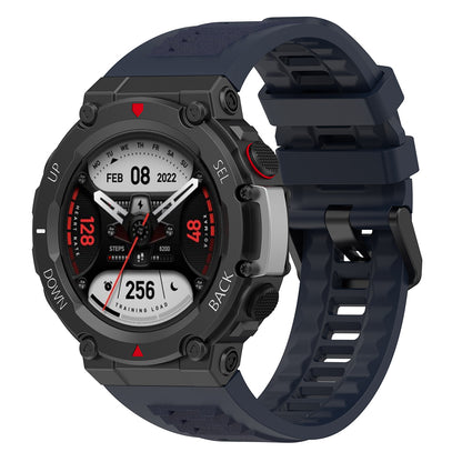 Bracelet Techsuit W067 pour Amazfit T-Rex 2, Bleu Marine
