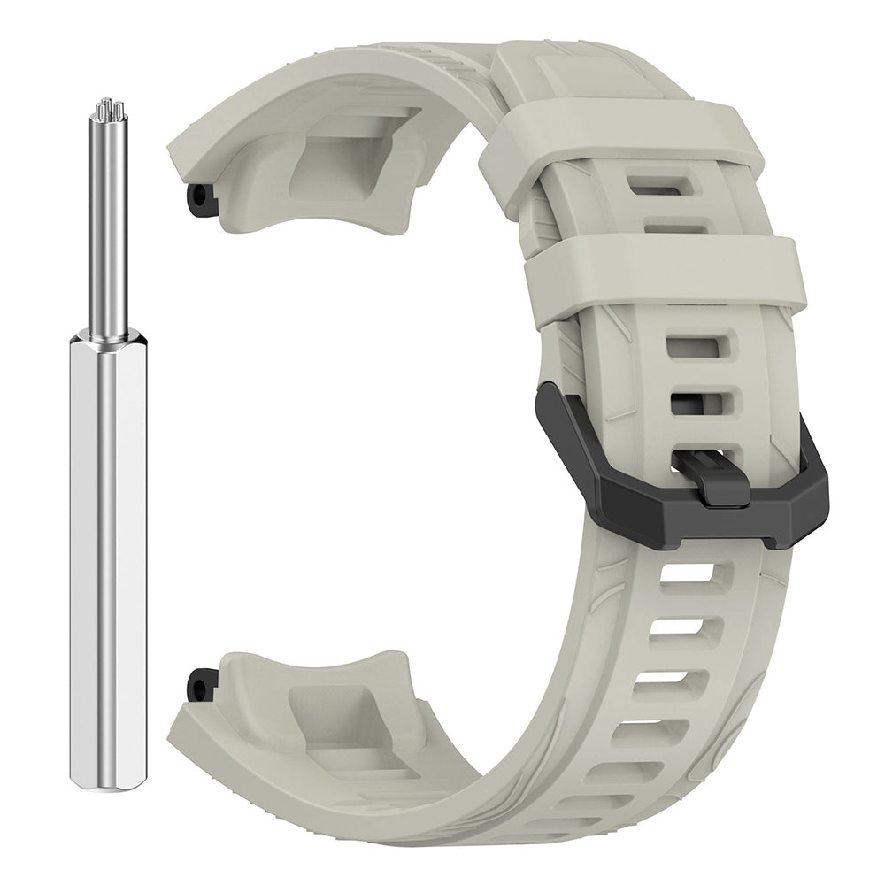 Bracelet Techsuit W067 pour Amazfit T-Rex 3, Gris