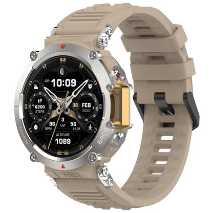 Bracelet Techsuit W067 pour Amazfit T-Rex Ultra, Beige